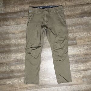 CQR Ripstop Work Pants Men’s 36x34 Khaki Tactical Durable Pockets READ